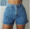 women's high waist denim shorts HF0305-02-03