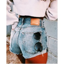 Fashionable short women's jeans  HE1611-04-02